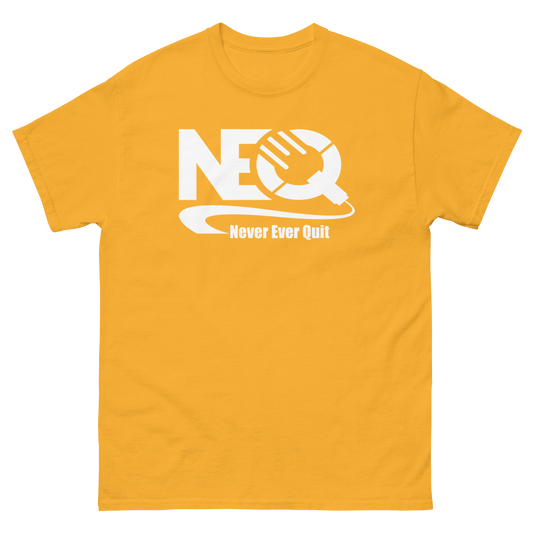 Never Ever Quit Gildan Gold T-shirt