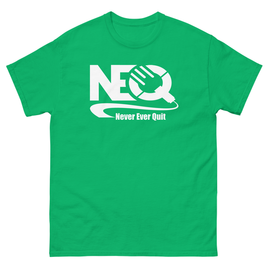 Never Ever Quit Gildan Green T-shirt