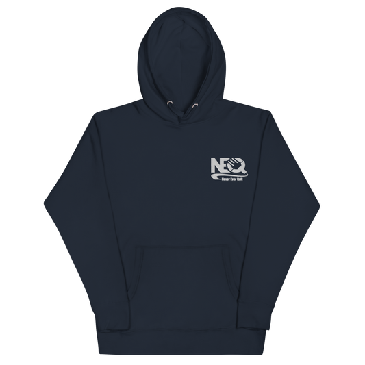 Navy Blue NEQ Unisex Fleece Hoodie